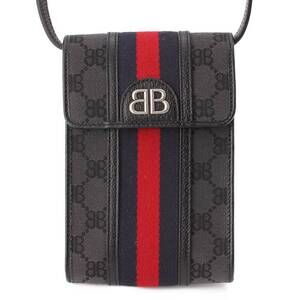Gucci Balenciaga Hacker Project Shoulder Bag Black